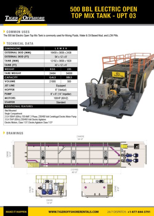 500_bbl_Electric_Open_Top_Mix_Tank_UPT03-791x1024
